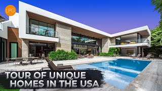 3 HOUR TOUR OF THE MOST UNIQUE HOMES YOU CAN SEE IN THE USA  REAL ESTATE TOUR 2024 [upl. by Benedicta]