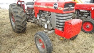 Massey Ferguson Tractors Sold on Alberta Canada Farm Auction 42613 [upl. by Lloyd]