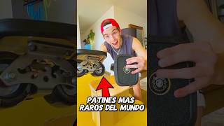 Probé los patines más RAROS del mundo😱🔥🤕 [upl. by Neerihs]