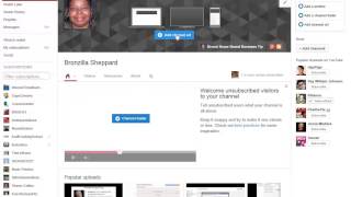 How To Rearrange Your YouTube Videos On The New YouTube 2013 [upl. by Melita374]