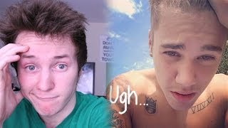 Justin Bieber Calls Fan quotBeached Whalequot [upl. by Regen]