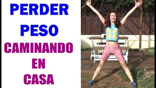 CARDIO CAMINANDO EN CASA PARA PERDER PESO  Andar para adelgazar [upl. by Georg]