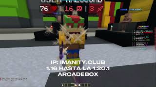 Servidor de BoxPvP Con Items Custom IP imanityclub 116 hasta la 1201 ArcadeBox [upl. by Cassidy]