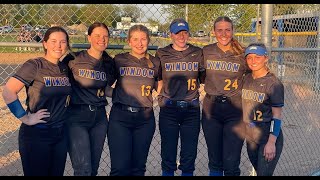 Section 3AA Softball Playoffs at Windom KDOM Audio [upl. by Dao]