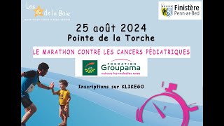 Présentation en image du marathon des Étoiles de la Baie 25 août 2024 [upl. by Ahsirpac]