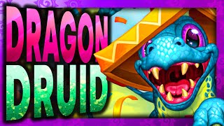 🕹️ Hearthstone  Dragon Druid Stream  Perils in Paradise [upl. by Ahsihat]