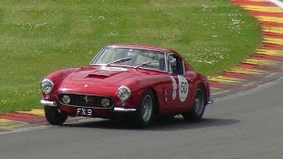 Ferrari 275 GTB  250 SWB Trofeo Nastro Rosso  Spa Classic [upl. by Gibbeon]