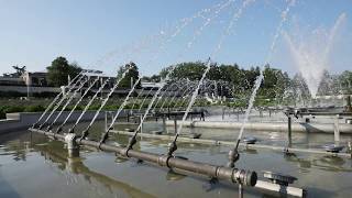 Longwood Gardens Main Fountain Garden Timelapse [upl. by Anert916]