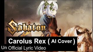 Kusanali Rex V2 Nahida sings Carolus Rex  GenshinImpact  Sabaton AI cover [upl. by Nywrad]