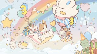 Its our 3rd anniversary—Join the grand update 🐾 [upl. by Norreht]