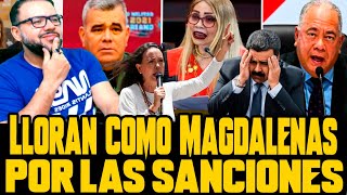 🔴 ESTÁN JODIDOS TIEMBLAN LAS CÚPULAS CHAVISTAS POR EL TSUNAMI DE LAS SANCIONES  ÚLTIMAS NOTICIAS [upl. by Conner]