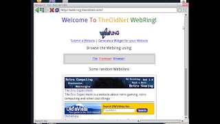 KolibriOS  How to use the NetSurf Web Browser [upl. by Lu11]