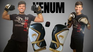 Mi PRIMER EQUIPAMENTO BOXEO│VENDAS GUANTES y BUCAL VENUM [upl. by Aicinet]