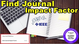 How to find Journal Impact Factor of IEEE  Springer  ACM  MSMphil amp PhD [upl. by Britta]