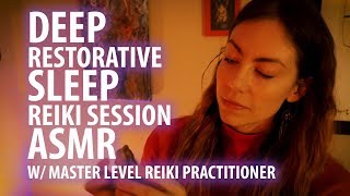 😴 Deep Restorative Sleep Reiki Session ASMR [upl. by Ymas191]