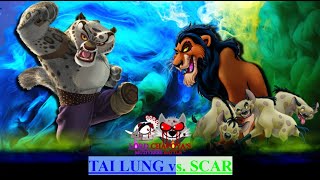 A Multiverse Battle 16 Tai Lung vs Scar 4K [upl. by Tham]