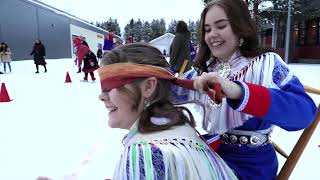 Sámi álbmotbeaivi 2022 samefolketsdag samenes nasjonaldag samisk videregående skole karasjok feiring [upl. by Alfonse]