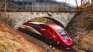 VIDEOS DE TGV ET AUTRES TRAINS EN SAVOIE [upl. by Arrad]