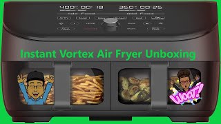 Instant Vortex Plus XL Air Fryer Unboxing [upl. by Itnahs]