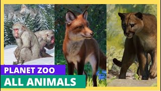 Planet Zoo All Animals [upl. by Koran]