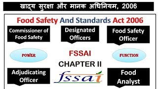 CH2 FSSAI FSO Food Commissioner Designated Officer Powers amp Job ProfilePart 2 Fssai Written Exam [upl. by Ierbua490]