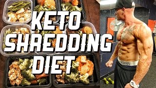 Keto Shredding Diet  Meal By Meal  Full Meal Plan [upl. by Anyat]