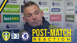 “The pressure in on”  Kalvin Phillips reaction  Leeds United 03 Chelsea [upl. by Ynetruoc]