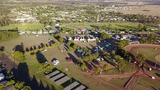 Video 624 Drone Footage from the town of Kingaroy [upl. by Eilime]