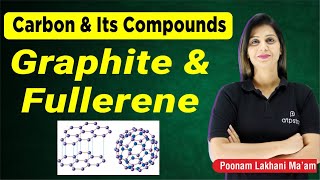 Allotropes Graphite amp Fullerene  Carbon and Its Compound Class 10  Poonam mam  ATP STAR KOTA [upl. by Bashemath]