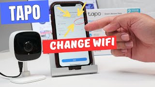 TP Link Tapo C100 Change WiFi Network Easy StepbyStep [upl. by Capello]