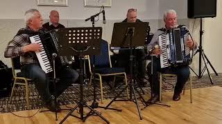 George McLarty and Friends at Newtongrange Accordion and Fiddle club [upl. by Ellinad284]