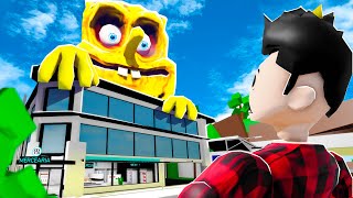 HOW TO TURN INTO GIANT SPONGEBOB in BROOKHAVEN [upl. by Iliak]