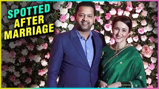 Rahul Mahajan First Appearance After Marriage At Kapil Sharma Wedding Reception Mumbai [upl. by Baras]