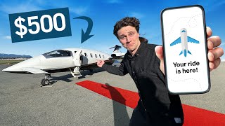 I tried the quotUBERquot for PRIVATE JETS [upl. by Loria3]