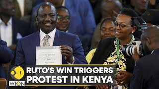 Kenya Presidential Elections William Ruto declared winner amid dispute  World News  WION [upl. by Plunkett205]