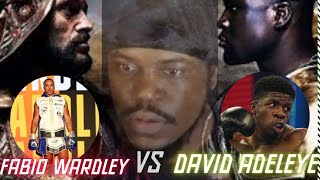 FuryNgannou Fabio Wardley vs David Adeleye Full Fight Blow by Blow Commentary [upl. by Guntar]