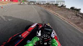 Karting  Campillos  3031082024  Training sessions  normal and reverse [upl. by Analihp63]