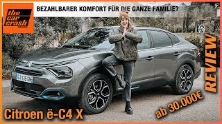 Citroen eC4 X im Test 2023 Bezahlbarer Komfort für die ganze Familie Fahrbericht  Review  POV [upl. by Dorena669]