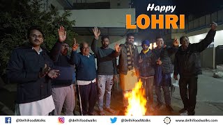 PUNJAB LOHRI Festival Celebrations  Traditions Dance amp LOCAL FOOD  Makke ki Roti  Sarson ka Saag [upl. by Zoilla]