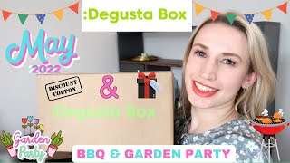 Degustabox May 2022 UK Unboxing  Free Gift [upl. by Eeloj954]