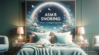 ASMR Snoring 14 Hours of Snoring Sounds With Binaural Beats Therapy for Deep Sleep [upl. by Yliram]