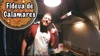 RECETA  Fideua de Calamares  EL MUNDO DE PIRULO 220 [upl. by Middleton641]