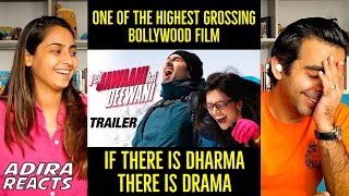 Yeh Jawaani Hai Deewani Trailer Reaction By Foreigners  Ranbir Kapoor  Deepika Padukone  YJHD [upl. by Trow314]