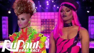 Chi Chi DeVayne amp Naysha Lópezs quotCall Mequot Lip Sync  Rupauls Drag Race [upl. by Constanta]