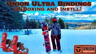 Union Ultras Bindings Unboxing and Install of my New Bindings unionbindings [upl. by Eads]