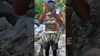 impossible rock balancing  ig  lovebalancing [upl. by Eanert]