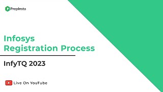 Infosys Registration Process  InfyTQ 2023 step by step Registeration process [upl. by Chassin261]