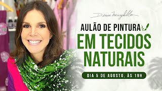 Aulão de Pintura em Tecidos Naturais [upl. by Marja]