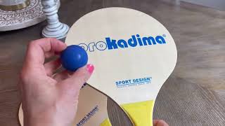 Paddle Ball Set Review [upl. by Slotnick]