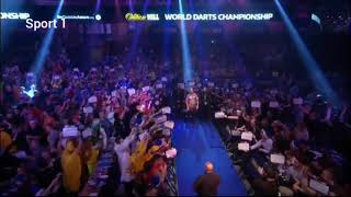 Darius Labanauskas Walk on  PDC World Darts Championship 2020 QuarterFinal [upl. by Aihsal]